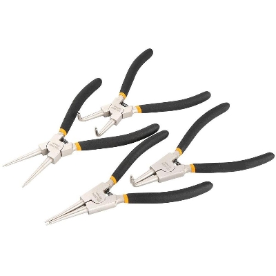 Picture of TOLSEN 4Pcs Internal External Retaining Clips Snap Ring Circlip Pliers Set 10097 - Kings Trading