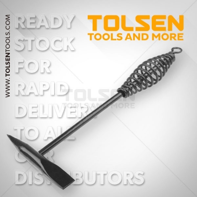 Picture of TOLSEN Dual Head Welding Chipping Hammer (300g) Spring Handle 44945 - Kings Trading