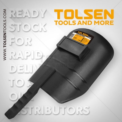 Picture of TOLSEN Hand Held Welding Mask (108x50x3mm) Impact Resistant Model: 45085
