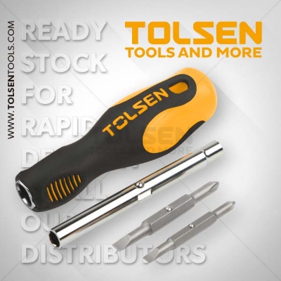 Picture of TOLSEN 6 in 1 Screwdriver Set 20043 - Kings Trading