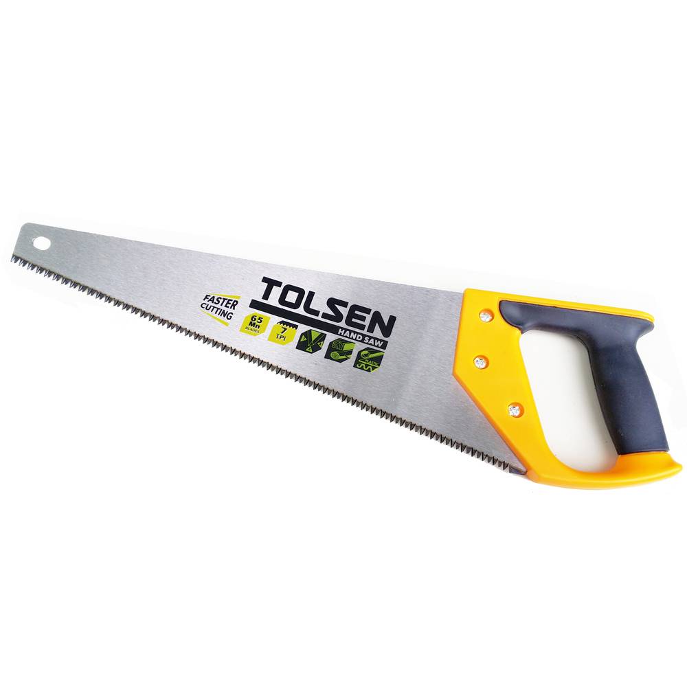 Picture of TOLSEN 18″ Hand Saw ( 450mm ) TPR Handle 31071 - Kings Trading