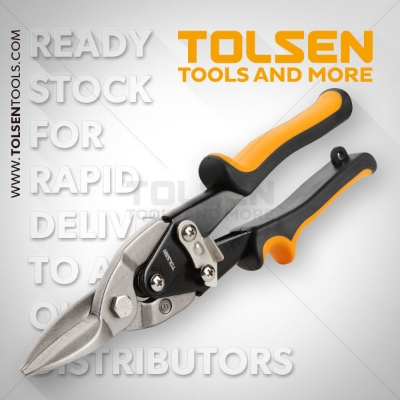 Picture of TOLSEN Aviation Snips 10" (Straight) 30022  - Kings Trading