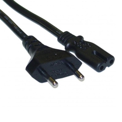 Picture of Good Quality 2 Pin AC Power Cord 1.5m or 5"