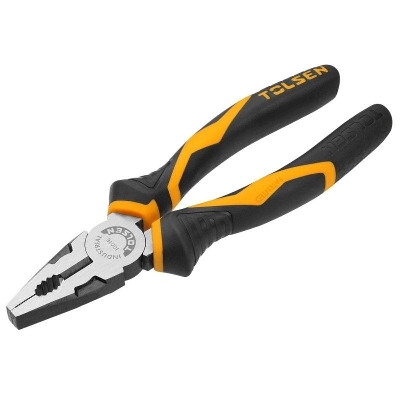 Picture of TOLSEN 8" Combination Pliers (200mm) Industrial Gripro Series 10017 - Kings Trading