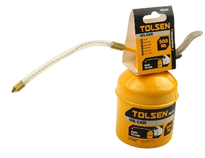 Picture of TOLSEN Oil Can (500ml) Iron Robust pump with Zinc Plated Model: 65225