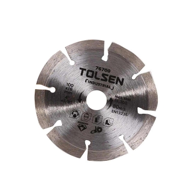 Picture of TOLSEN Universal Diamond Cutting Disc (180×22.2mm  7"x7/8") Industrial Grade 76705 Tile Cutting - Kings Trading