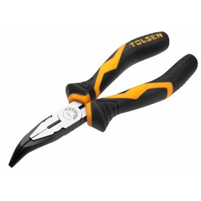Picture of TOLSEN 6" Bent Nose Pliers Industrial Gripro Series 10023 - Kings Trading