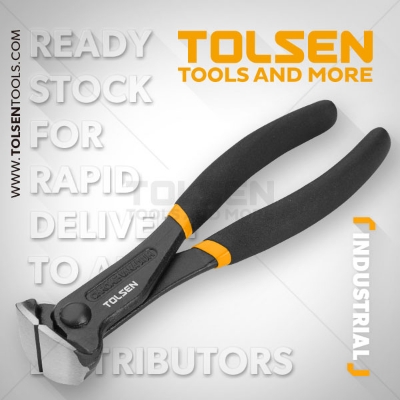 Picture of Tolsen 6" End Cutting Pincer Dipped Handle 10043