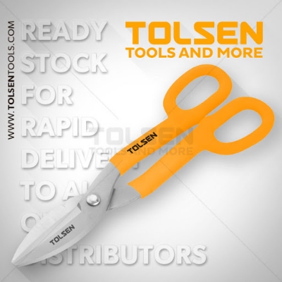 Picture of TOLSEN 12" Tin Snip for Cutting Steel Sheet 30037 - Kings Trading