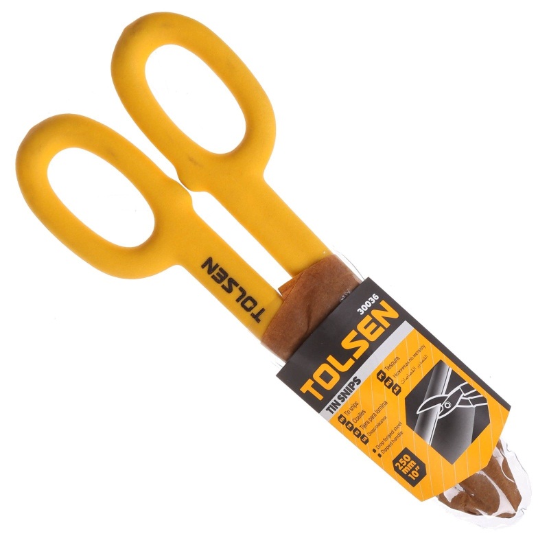 Picture of TOLSEN 10" Tin Snip for Cutting Steel Sheet Model: 30036