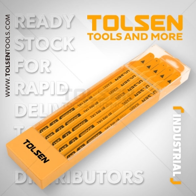 Picture of TOLSEN 10Pcs Hacksaw HSS Bi-Metal Steel Blade Refill (12"x1/2"x24T) 30065 - Kings Trading