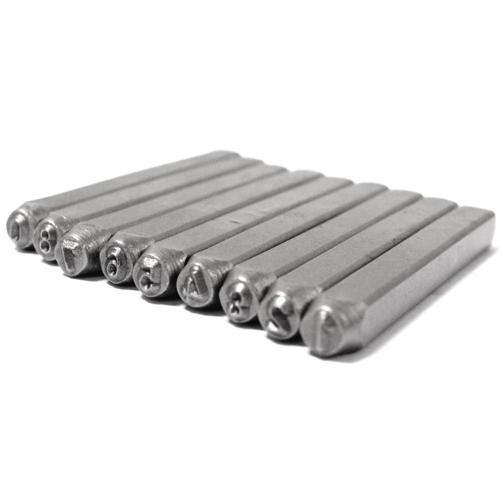 Picture of TOLSEN 9Pcs Steel Number Figure Punch Set (3mm) 25094 - Kings Trading