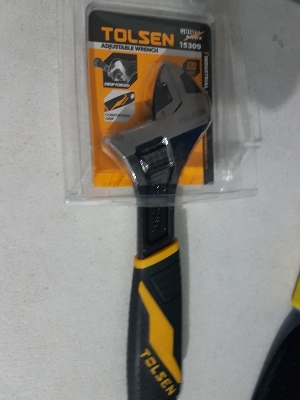 Picture of Tolsen Adjustable Wrench 8inch (200mm) Industrial series 15309 -Kings Trading