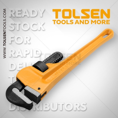 Picture of TOLSEN 14" Pipe Wrench Heavy Duty (350mm) Model: 10234 - Kings Trading