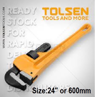 Picture of TOLSEN 24" Pipe Wrench Heavy Duty (600mm) Model: 10236 - Kings Trading