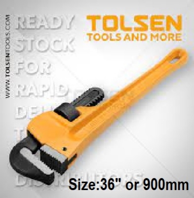 Picture of TOLSEN 36" Pipe Wrench Heavy Duty (900mm) Model: 10237 - Kings Trading
