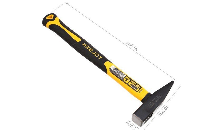 Picture of Tolsen Machinist Hammer 300g Carbon Steel Fiberglass Soft Handle  25002