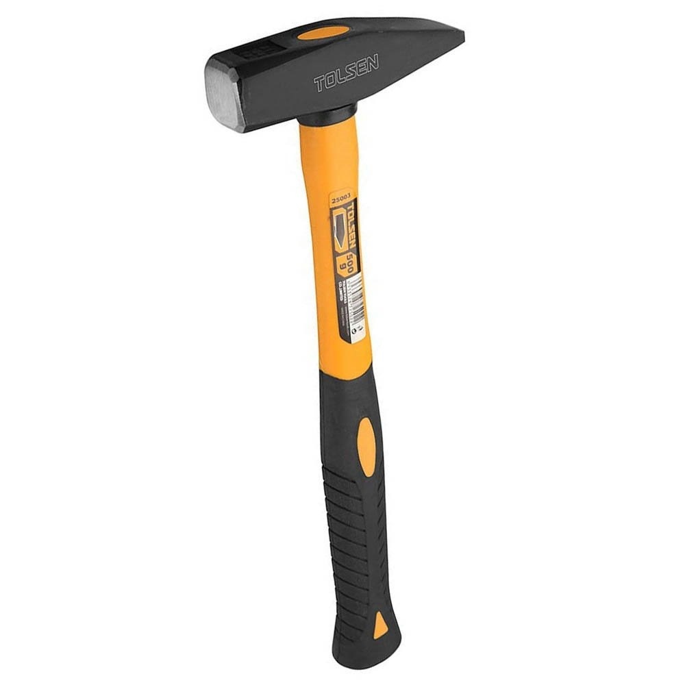 Picture of Tolsen Machinist Hammer 300g Carbon Steel Fiberglass Soft Handle  25002
