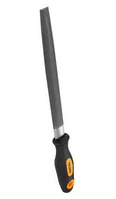 Picture of TOLSEN Steel File Half Round (8") TPR Handle For Metal Work Model: 32005
