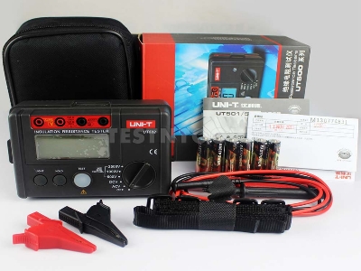 Picture of Advanced inspiring - Unique Make - UNI-T Insulation Resistance Tester UT501A - Vintage Choice - Expression of Yourself - Simple Aftercare