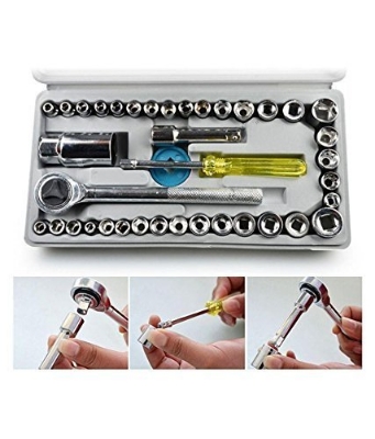 Picture of Aiwa 40 Pcs Multipurpose Combination Socket Set with Box