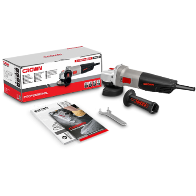 Picture of CROWN 4" Angle Grinder 100mm, 860w Sliding Switch CT13294 CT13497 - Kings Trading