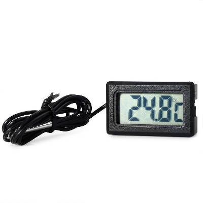 Picture of TL8009 Digital Thermometer with LCD Display (-50°C~ 110°C)-Black
