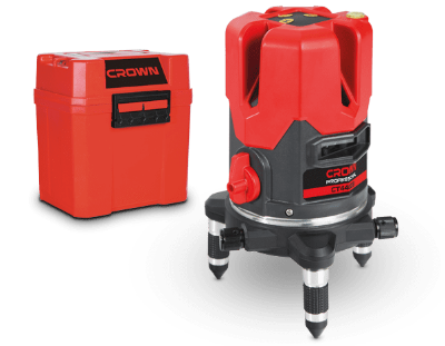 Picture of CROWN Line LASER Level 3 Lines Projection 2V1H1D 30M/ CT44023 - Kings Trading