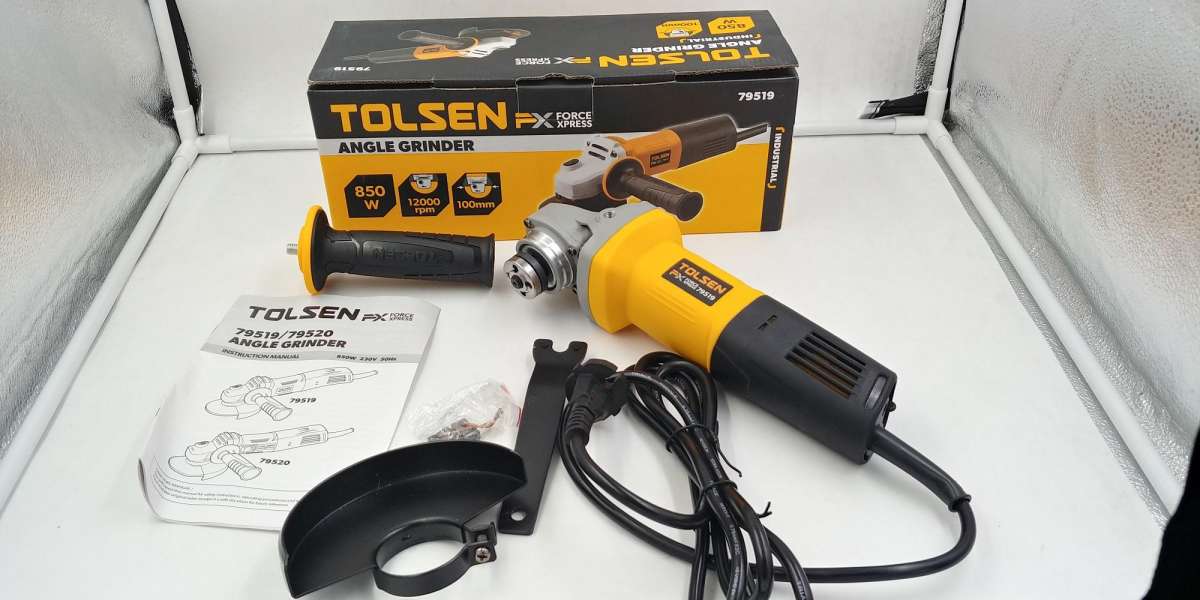 Picture of TOLSEN Industrial Angle Grinder 100mm (850W) FX Series Model: 79519