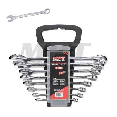 Picture of MPT 8Pcs Combination Spanner Set (6,8,10,12,14,15 & 17mm) MHC05001 - Kings Trading