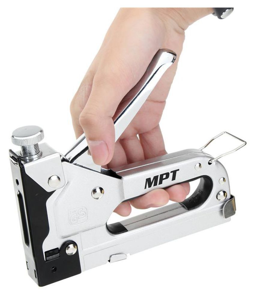 Picture of MPT Heavy Duty Manual Nail Staple-Clamp Stapler for Furniture Wood Upholstery Woodworking Rivet Tool MHI03002 - Kings Trading