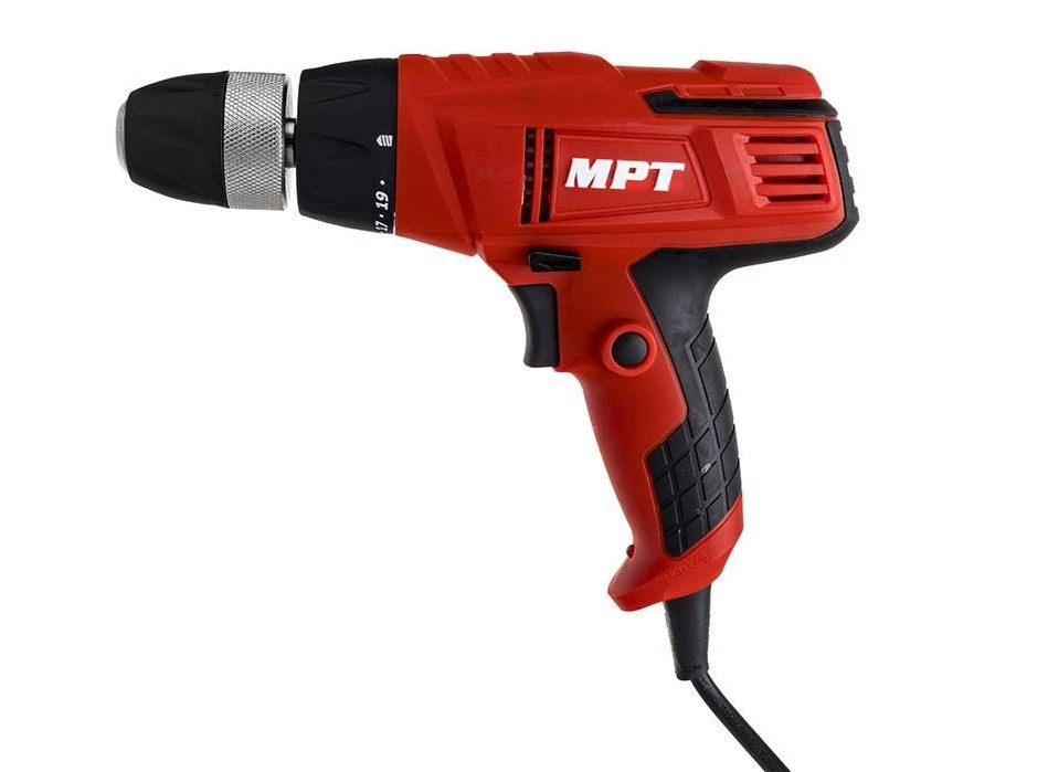 Picture of MPT Electric Drill 300W, 10mm chuck 750rpm Speed  Model No: MED3006 - Kings Trading