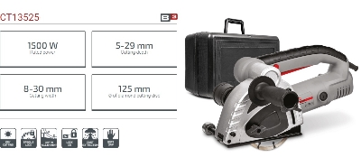 Picture of CROWN Wall Chaser 1500W Model CT13525 - Kings Trading