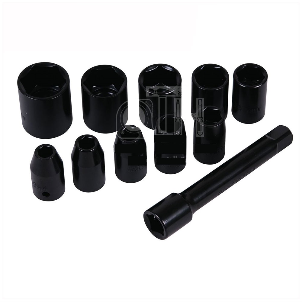 Picture of CROWN Pneumatic Impact Wrench 660N-m With 14 Pcs Accessories Model: CT380113 - Kings Trading