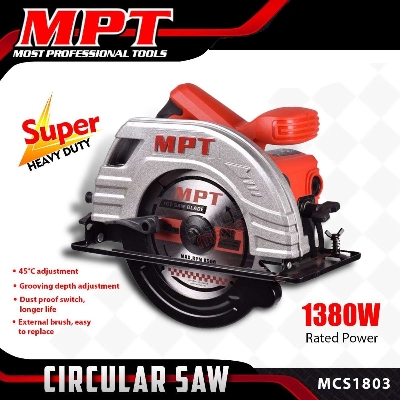 Picture of MPT 7" Circular Saw 185mm 1380W Model: MCS1803 - Kings Trading