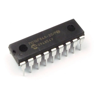 Picture of PIC-16F84 18-pin Flash 1kbyte 4MHz Microcontroller - Kings Trading
