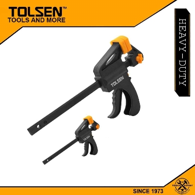 Picture of TOLSEN Quick Ratchet Bar Clamp Clamp 2Pcs (1pcs 6" and 1pcs 12" ) 10209-1