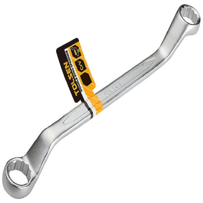 Picture of TOLSEN (18X19mm) Double Ring Spanner Wrench Cr-V Model: 15069 New (15878) -Kings Trading