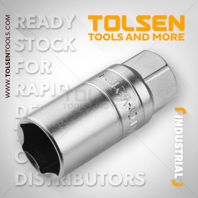 Picture of TOLSEN 13mm Deep Socket Wrench 1/2" Drive Industrial Grade Model: 16563
