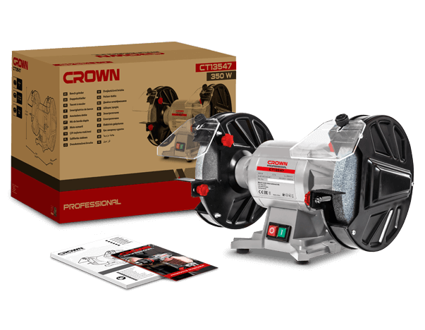 Picture of CROWN 8" 350W Bench Grinder 200mm CT13547 - Kings Trading