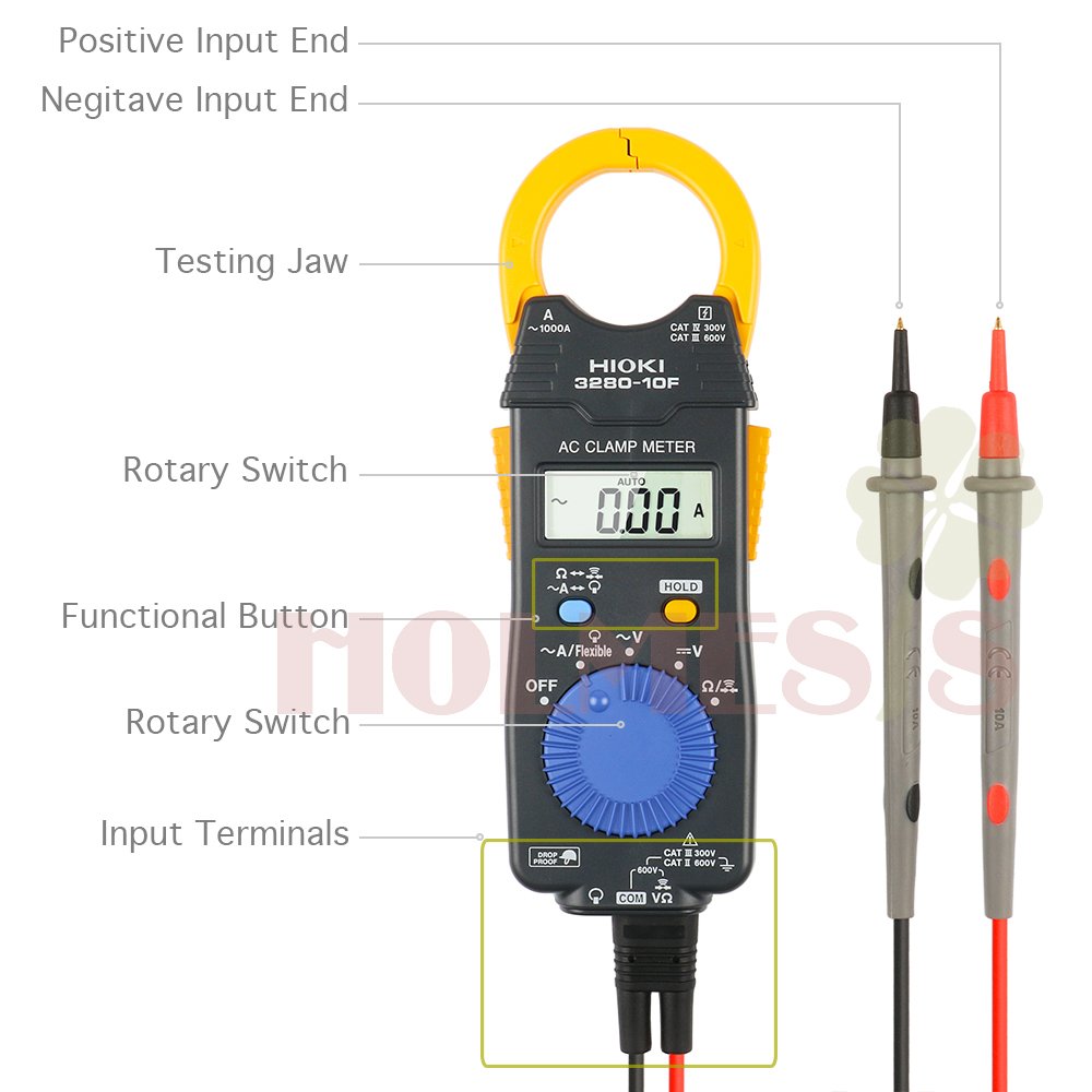 Picture of Indulge Durablity - Exceotional Quality - HIOKI AC Clamp Meter 1000A 600V 3280-10F - Innovative Design - To Exprerience Greatness