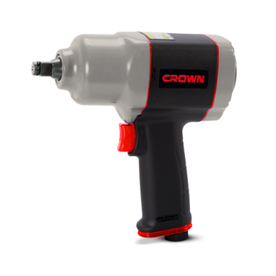 Picture of CROWN Pneumatic Impact Wrench Max. torque 800Nm, Tool holder 12.7mm (1/2 "), 85.34-113.78 psi , CT38115 - Kings Trading