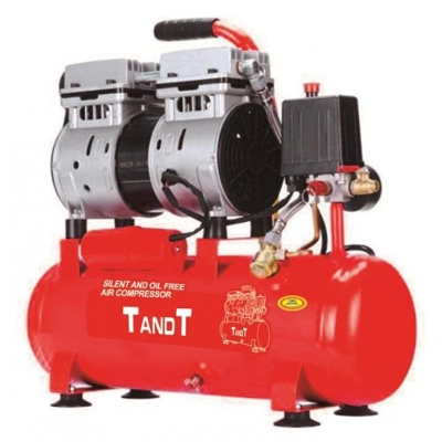 Picture of TANDT Silent and Oil Free Air Compressor, Capacity 10L, Power 600W, Max Pressure: 7 Bar, Model: TT6010S - Kings Trading