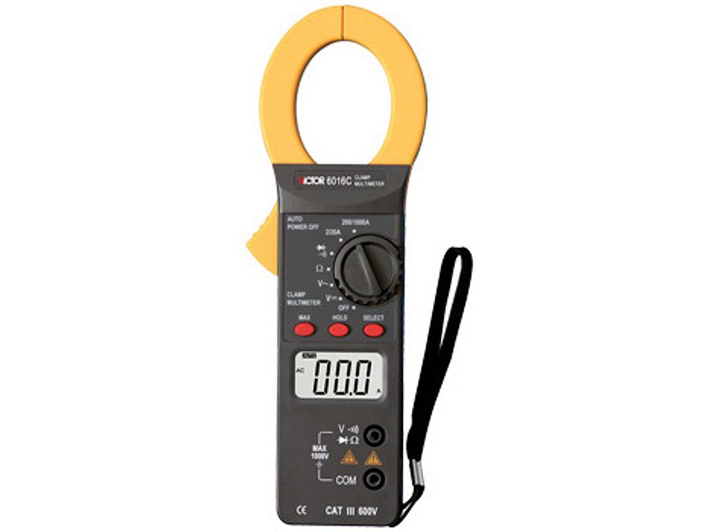 Picture of Premium Quality - VICTOR 6016C AC & DC 1000A Digital Clamp Multimeter Clamp-on - Innovative Design - To Exprerience Greatness