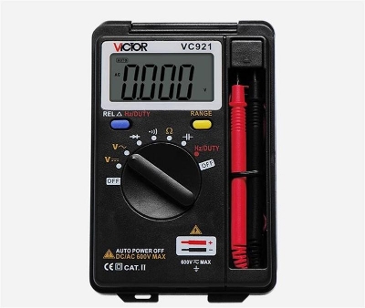Picture of VICTOR VC921 Digital Multimeter Mini Pocket Handheld size  - Kings Trading