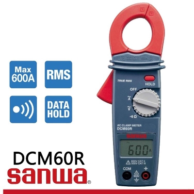 Picture of Sanwa DMC60R Digital Clamp Meter True RMS 600A 600V