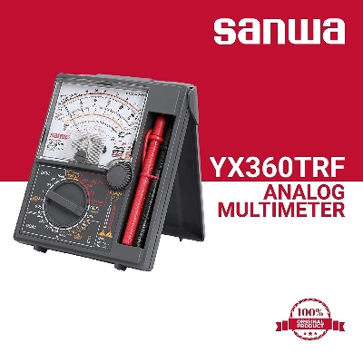 Picture of Sanwa YX360TRF Analog Multimeter Case and instrument in one body, that brings you a convenience to carry and store