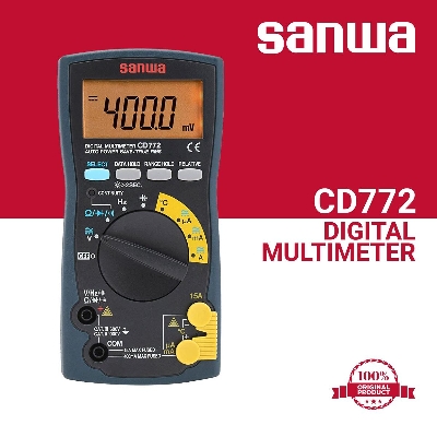 Picture of SANWA CD772 Digital Multimeters Ture RMS Blacklight & Temperature measurement