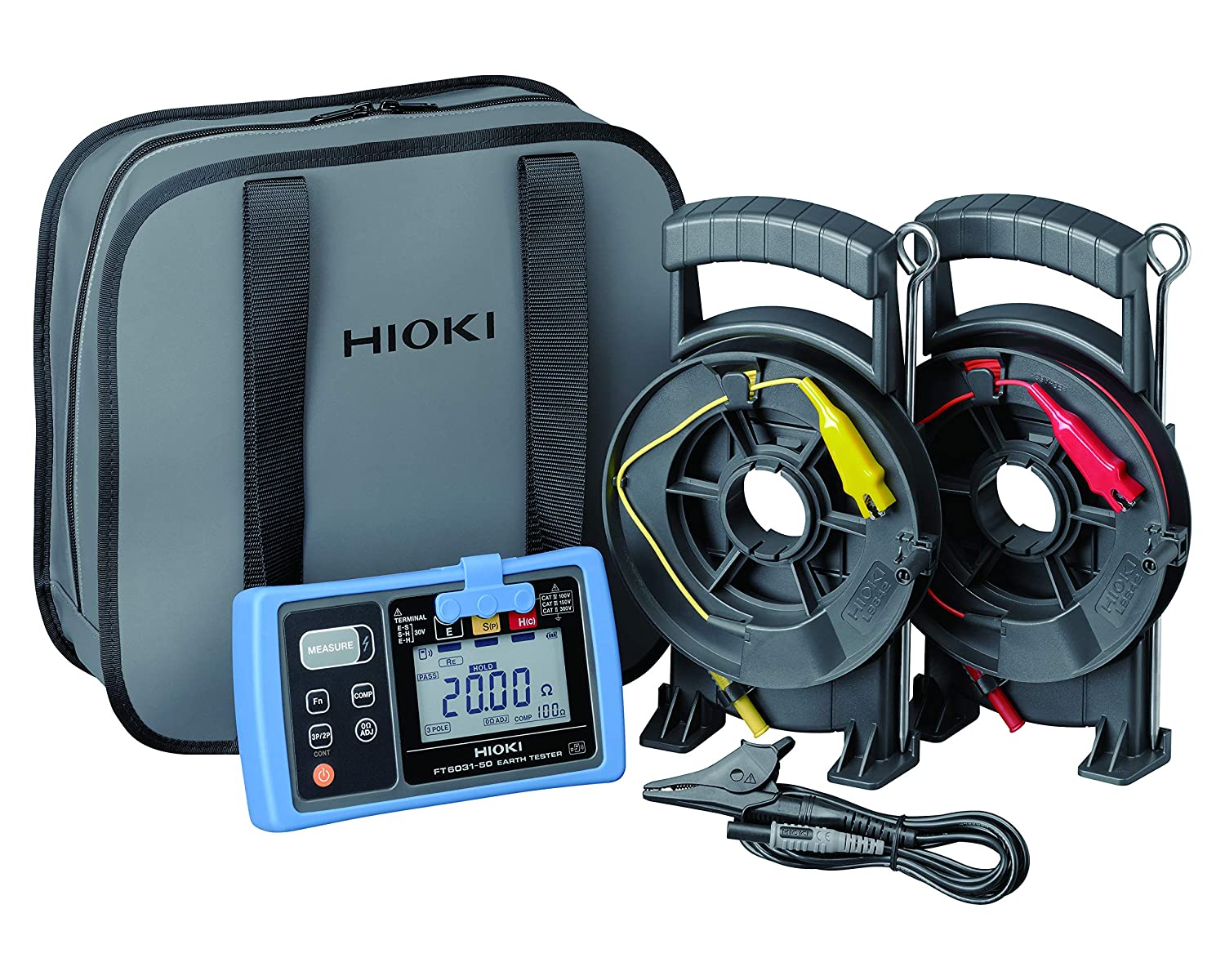 Picture of Hioki FT6031-50 Earth Tester Tough and Ready for the Field IP67 Dustproof and Waterproof