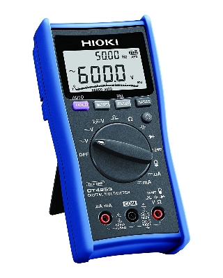 Picture of Hioki DT4253 Digital Multimeter True RMS DMM 1000V, Temp, Capacitance and Frequency